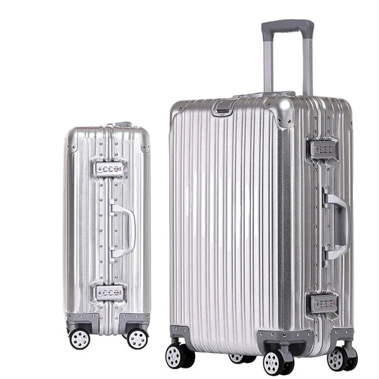 Harde Koffer Met Modern Design Voor Reizen - Robuuste Hardcase Koffers Met 360° Spinnerwielen 0