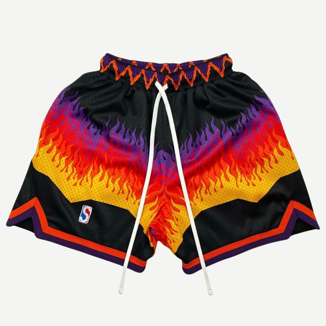 Heren Basketbal Shorts Retro Stijl Ademend Materiaal 2