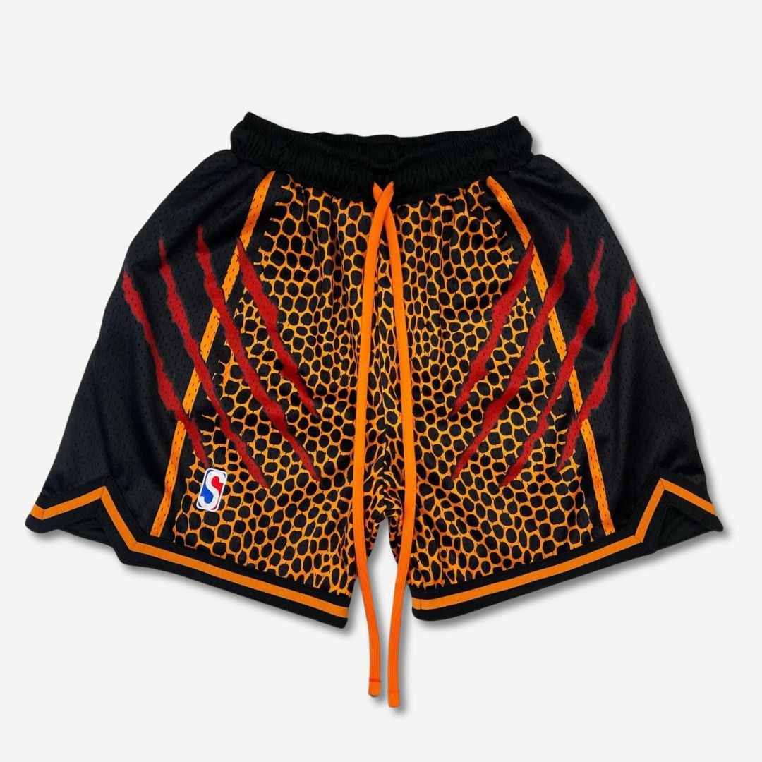 Heren Basketbal Shorts Retro Stijl Ademend Materiaal 6