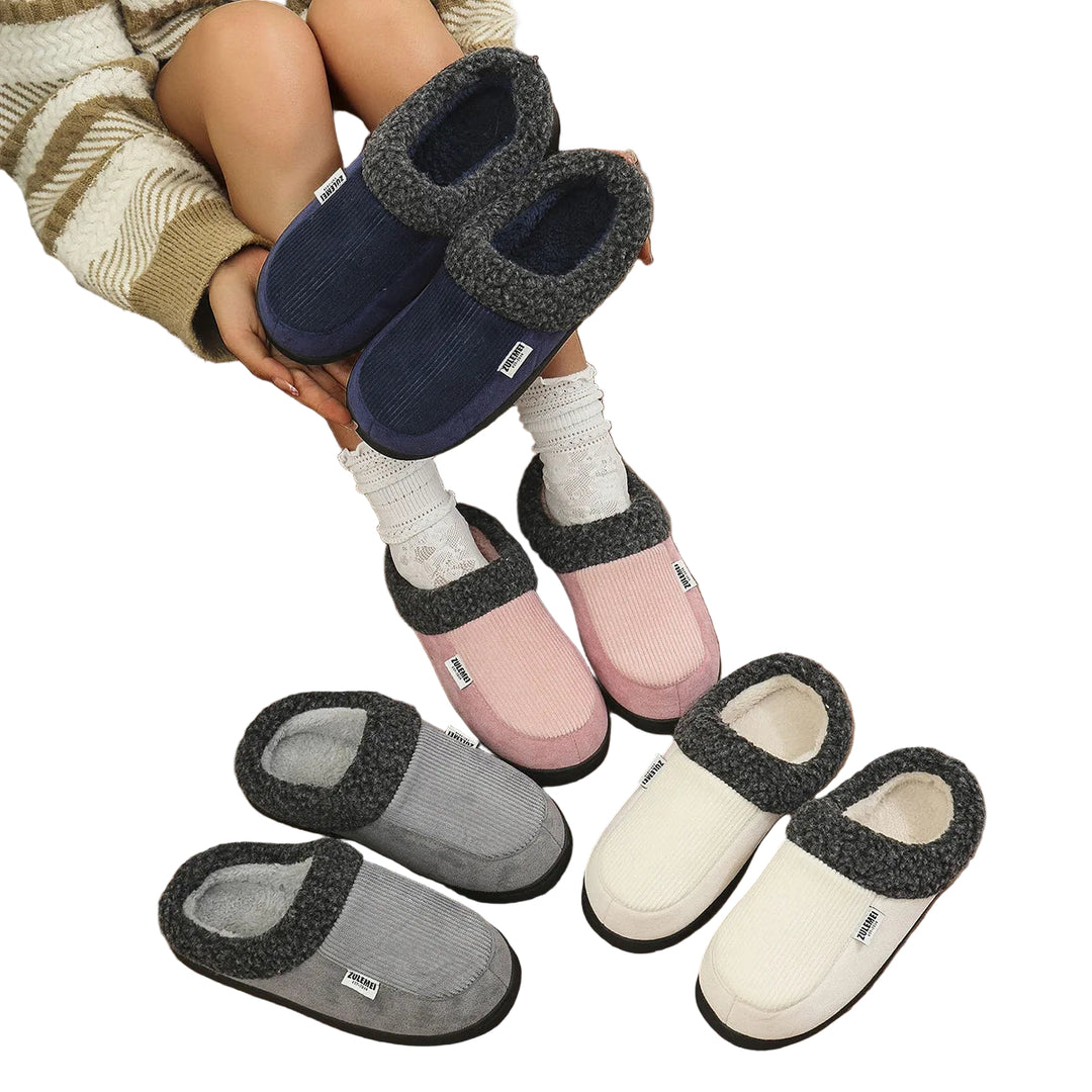 Heren Binnen Slippers met Geheugenfoam en Antislip Zool 2