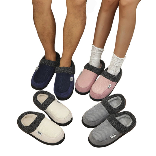 Heren Binnen Slippers met Geheugenfoam en Antislip Zool 3