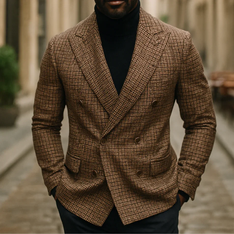 Heren Blazer Met Getailleerde Pasvorm 4