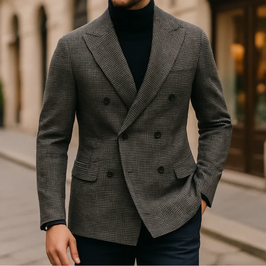 Heren Blazer Met Getailleerde Pasvorm 5