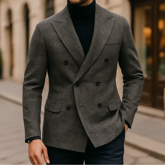 Heren Blazer Met Getailleerde Pasvorm 5