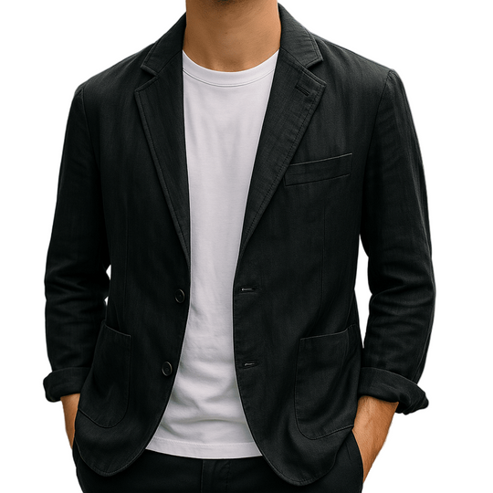 Heren Blazer Slim Fit Lichte Stijl 0