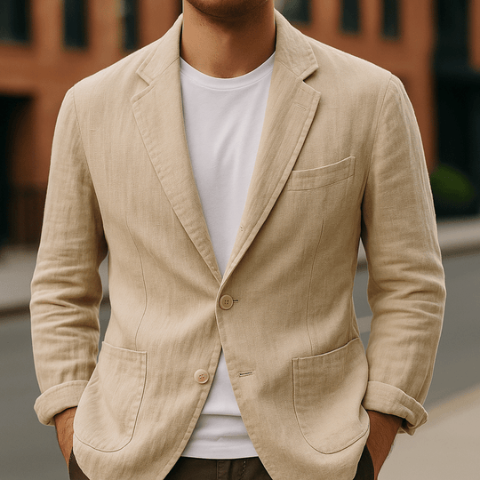 Heren Blazer Slim Fit Lichte Stijl 5