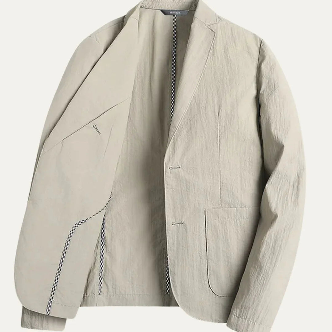 Heren Blazer van Linnen in Moderne Snit voor Formele en Casual Gelegenheden 4