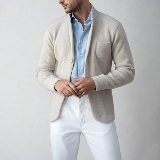 Heren Blazer van Wol met Flessen 4