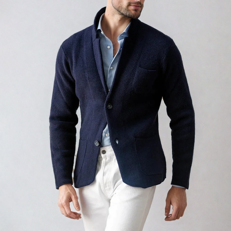 Heren Blazer van Wol met Flessen 5