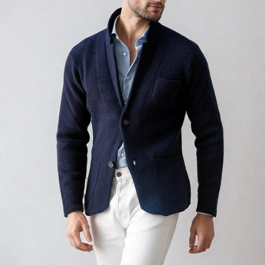 Heren Blazer van Wol met Flessen 5