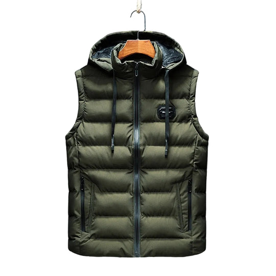Heren Bodywarmer Modern Zwart Met Praktische Zakken 0