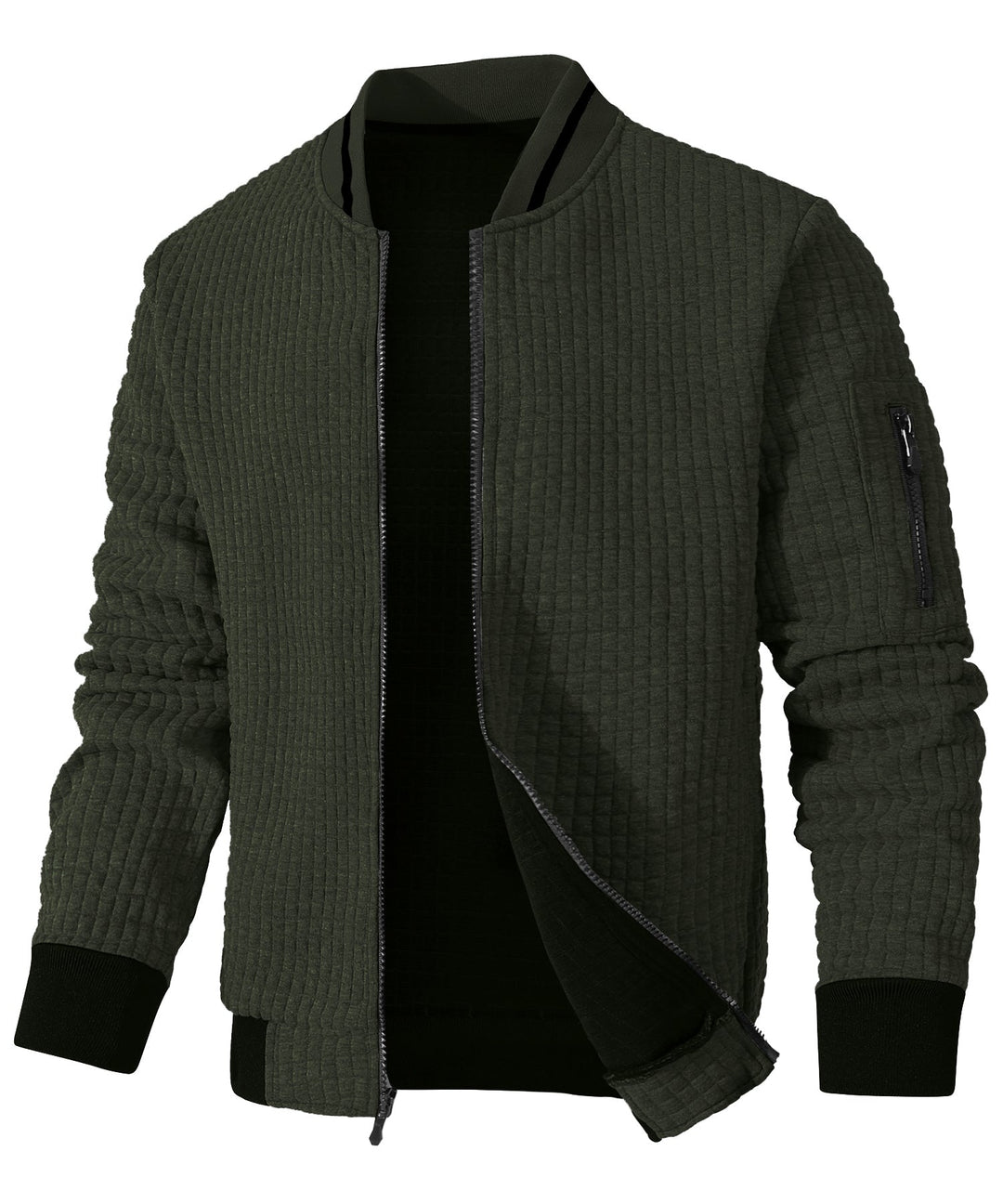 Heren Bomberjack Minimalistisch Katoen Polyester Lichtgewicht Tactisch 6