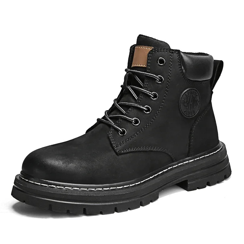 Heren Boots Hoge Top voor Buitenactiviteiten met Robuuste Zool 9