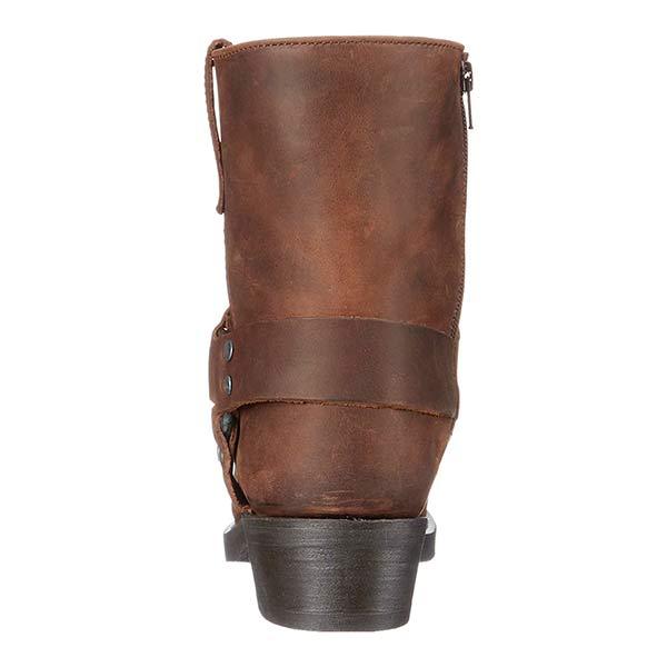 Heren Boots Klassiek Western Design met Rits en Gummisole 3