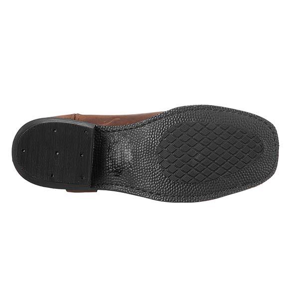 Heren Boots Klassiek Western Design met Rits en Gummisole 5