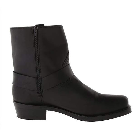 Heren Boots Klassiek Western Design met Rits en Gummisole 6