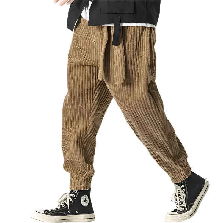 Heren Broek Corduroy Casual 100% Katoen Unieke Streetwear Stijl 0
