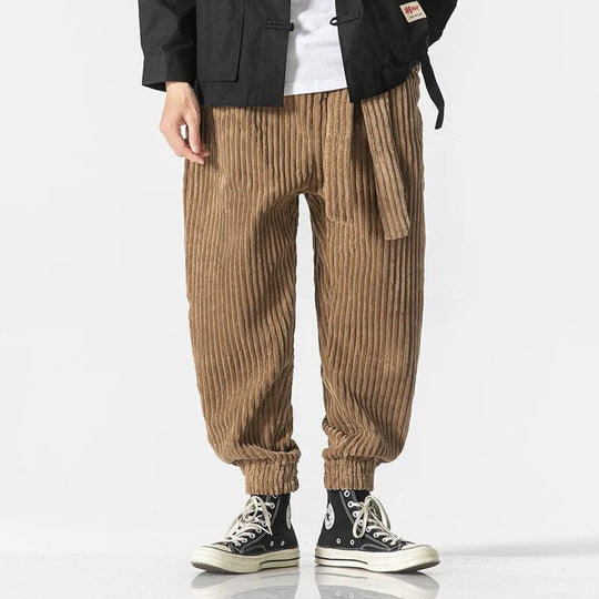 Heren Broek Corduroy Casual 100% Katoen Unieke Streetwear Stijl 1