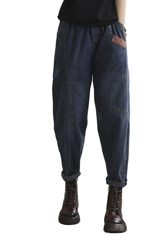 Heren Broek Denim met Elastische Taille voor Casual en Formele Gelegenheden 0