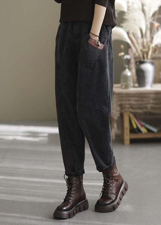 Heren Broek Denim met Elastische Taille voor Casual en Formele Gelegenheden 1