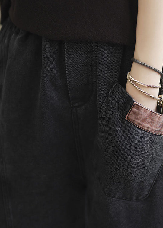 Heren Broek Denim met Elastische Taille voor Casual en Formele Gelegenheden 4