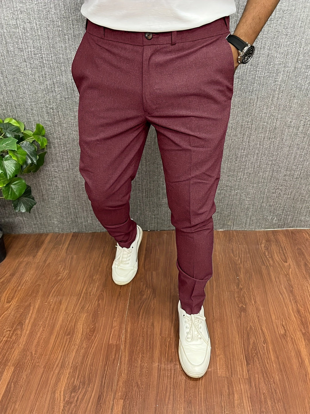 Heren Broeken Stretch Casual Stijl met Praktische Zakken 11