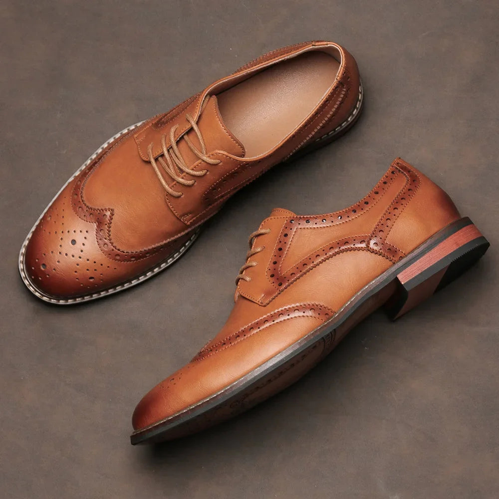 Heren Brogue Dresschoenen voor Feestelijke Gelegenheden 0