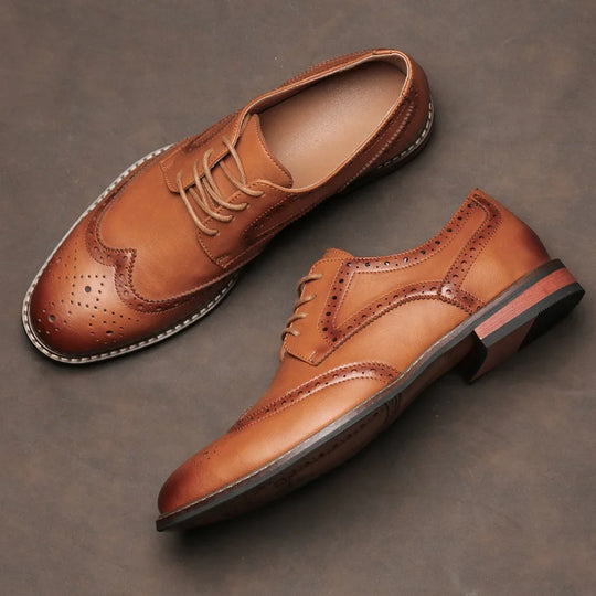 Heren Brogue Dresschoenen voor Feestelijke Gelegenheden 0