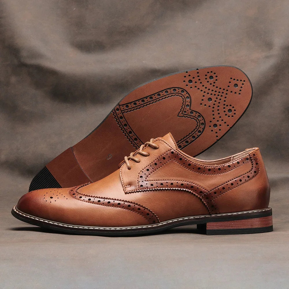 Heren Brogue Dresschoenen voor Feestelijke Gelegenheden 1