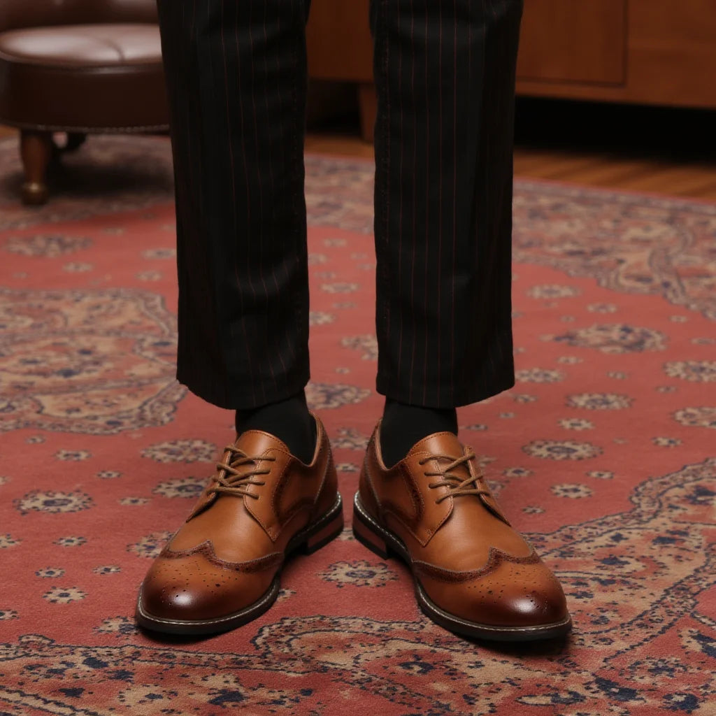 Heren Brogue Dresschoenen voor Feestelijke Gelegenheden 3