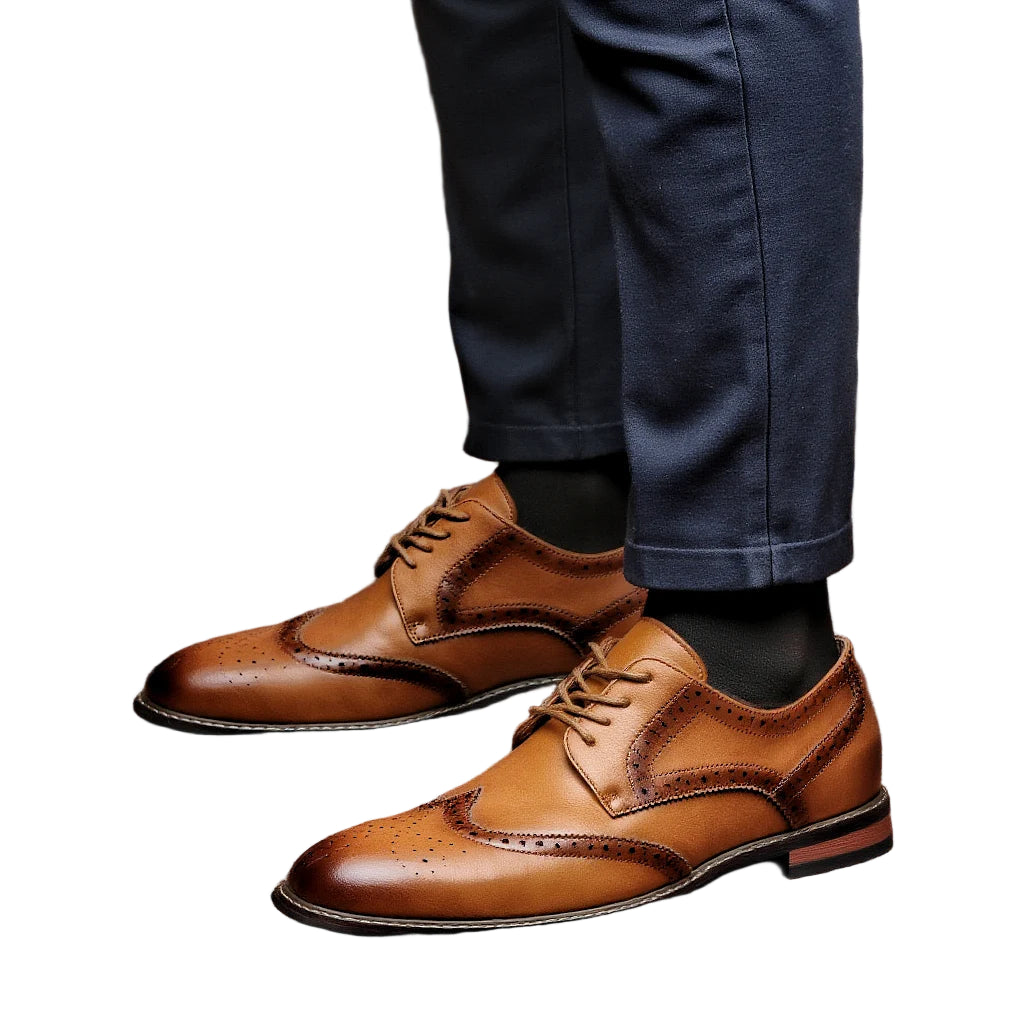 Heren Brogue Dresschoenen voor Feestelijke Gelegenheden 4