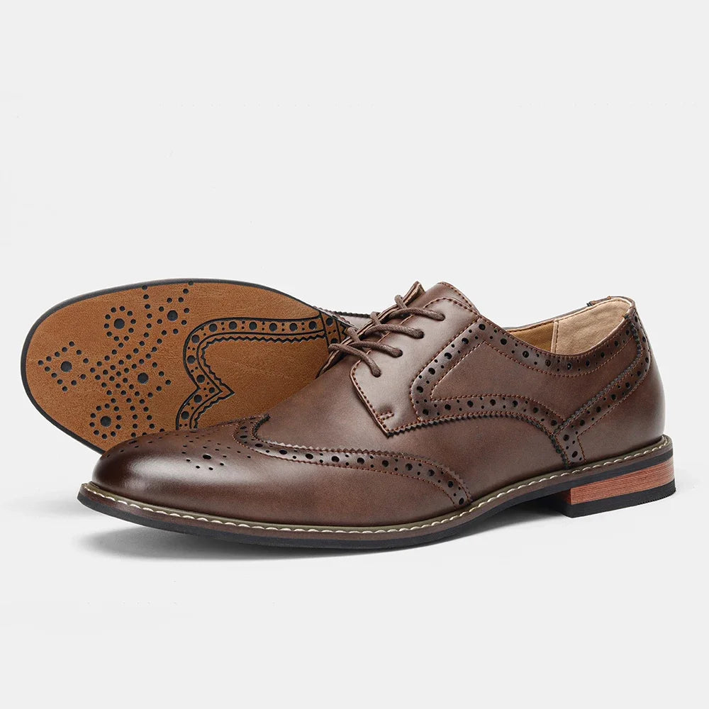 Heren Brogue Dresschoenen voor Feestelijke Gelegenheden 7