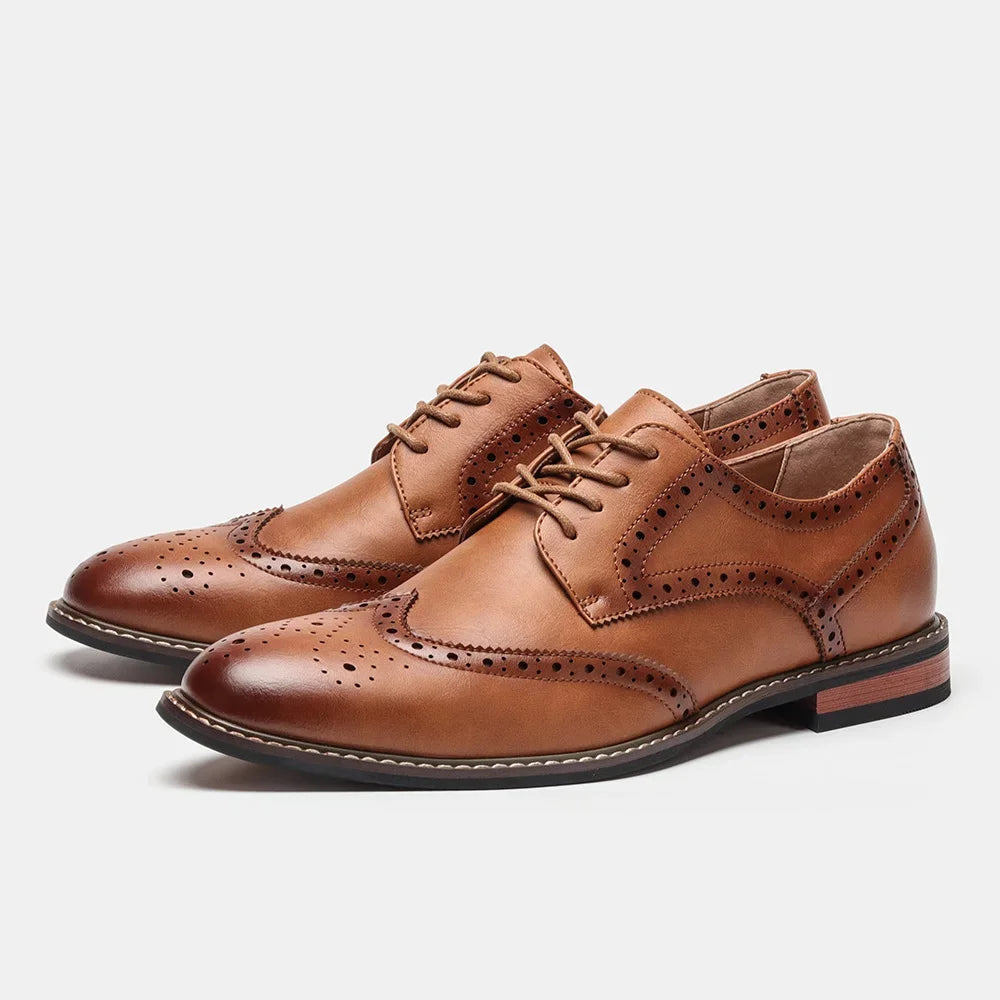 Heren Brogue Dresschoenen voor Feestelijke Gelegenheden 8