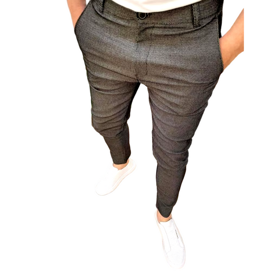 Heren Businessbroek Klassieke Snit 0