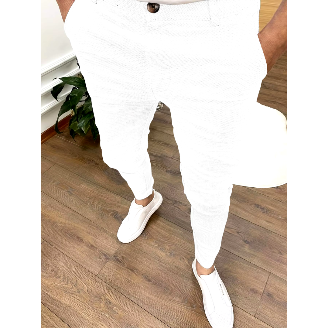 Heren Businessbroek Klassieke Snit 7