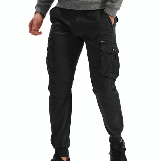 Heren Cargo Broek Casual Katoen 2