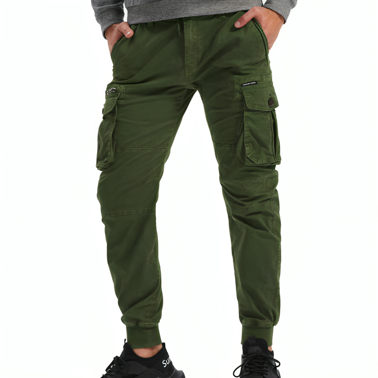 Heren Cargo Broek Casual Katoen 5