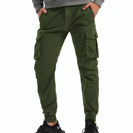 Heren Cargo Broek Casual Katoen 5