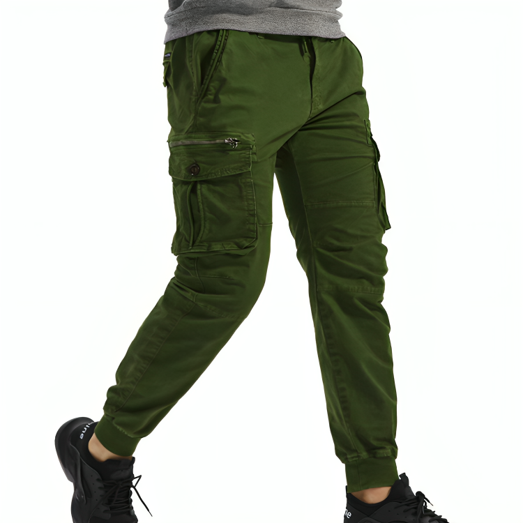 Heren Cargo Broek Casual Katoen 6
