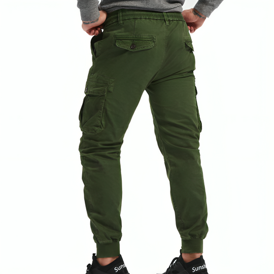 Heren Cargo Broek Casual Katoen 7