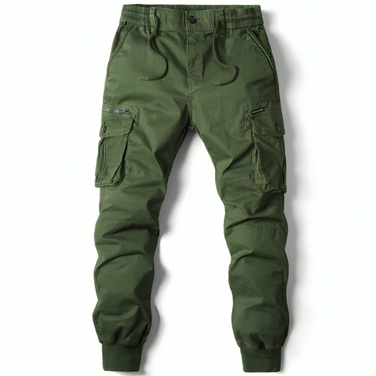 Heren Cargo Broek Casual Katoen 8