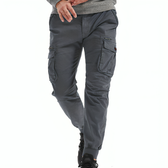 Heren Cargo Broek Casual Katoen 9