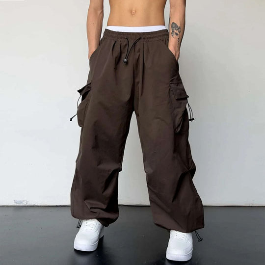 Heren Cargo Joggers Met Aanpasbare Tailleband 5