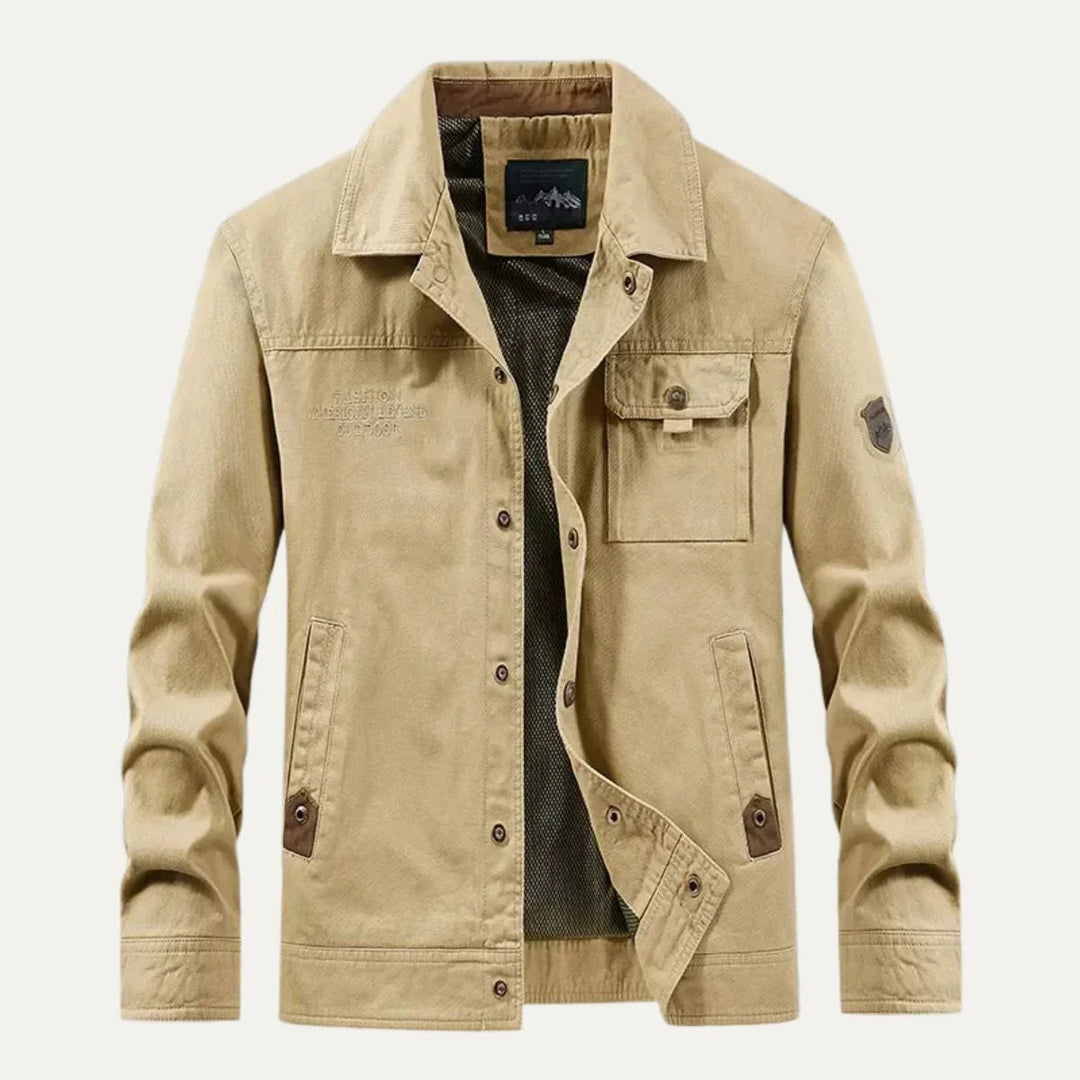 Heren Cargojack Waterdicht met Meerdere Zakken 8