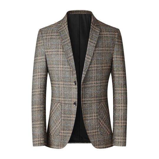 Heren Casual Blazer met Broderie 1