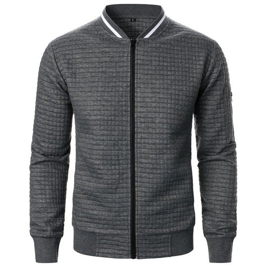 Heren Casual Jack met Staande Kraag en Rits 5