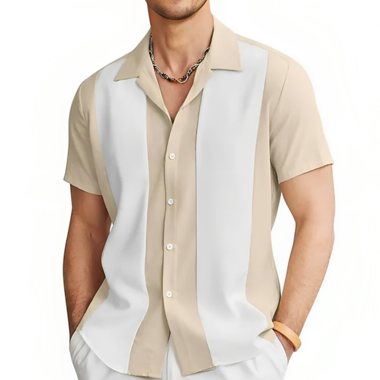 Heren Casual Shirt Zomer Stijl Polyester 1