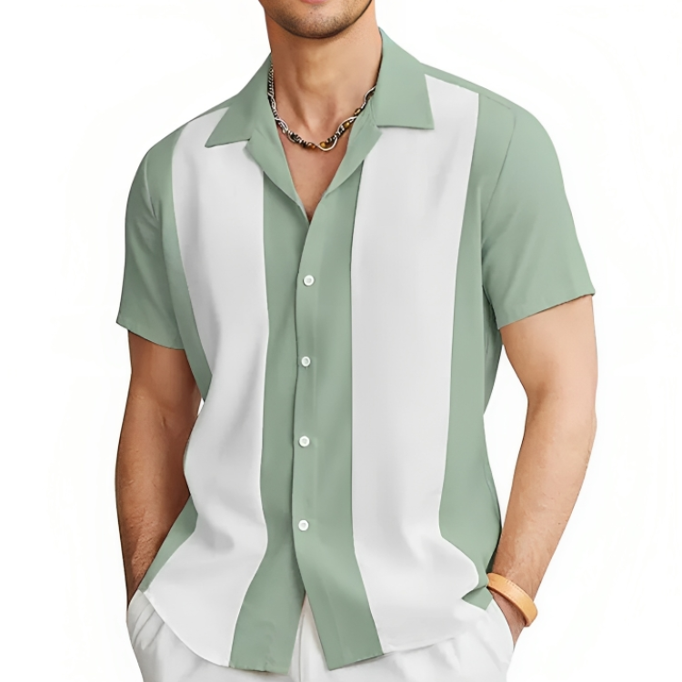 Heren Casual Shirt Zomer Stijl Polyester 2