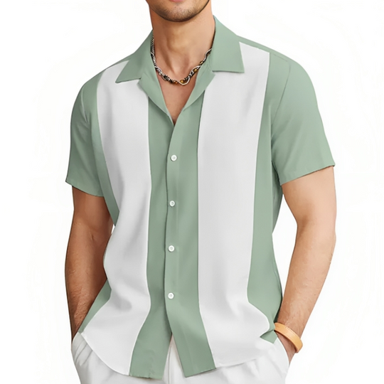 Heren Casual Shirt Zomer Stijl Polyester 2