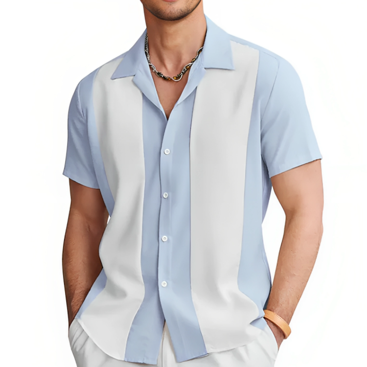 Heren Casual Shirt Zomer Stijl Polyester 3